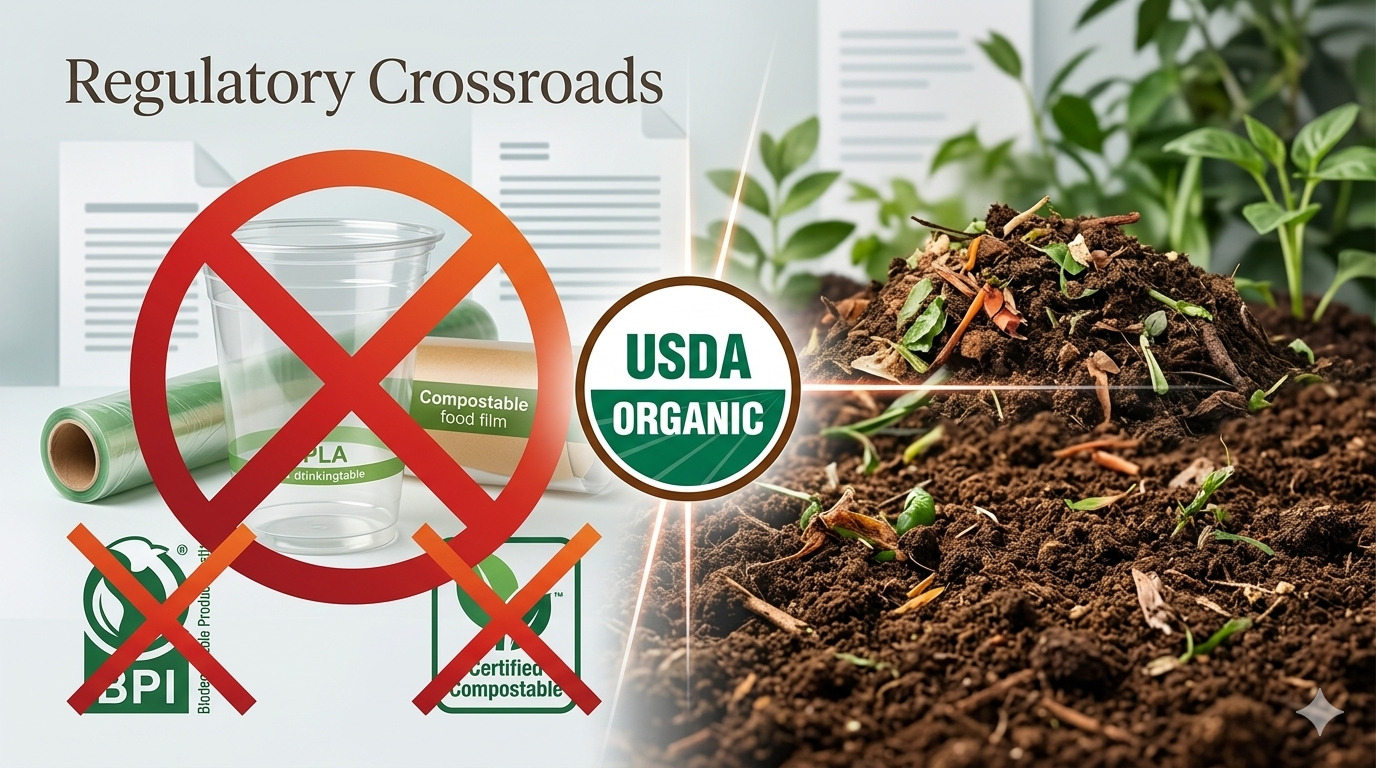 A Regulatory Own Goal: The USDA's Rejection of Compostable Bioplastics