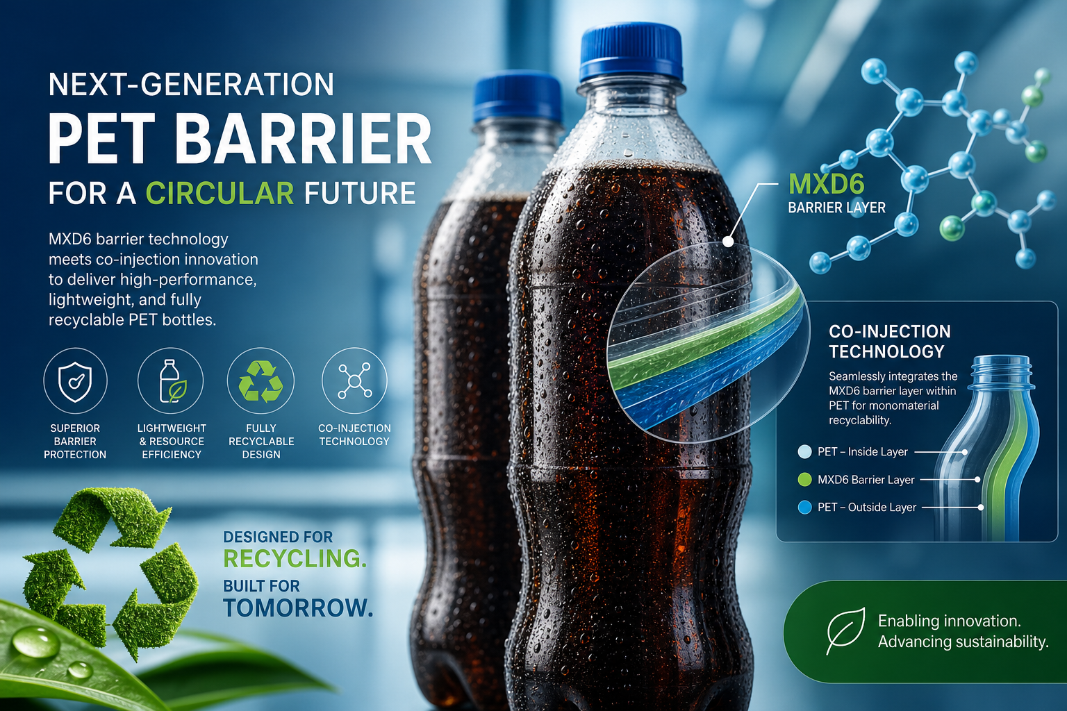 APR Recognizes Recyclable CSD Barrier Packaging with Up to 5% MXD6, Expanding Lightweight PET Solutions