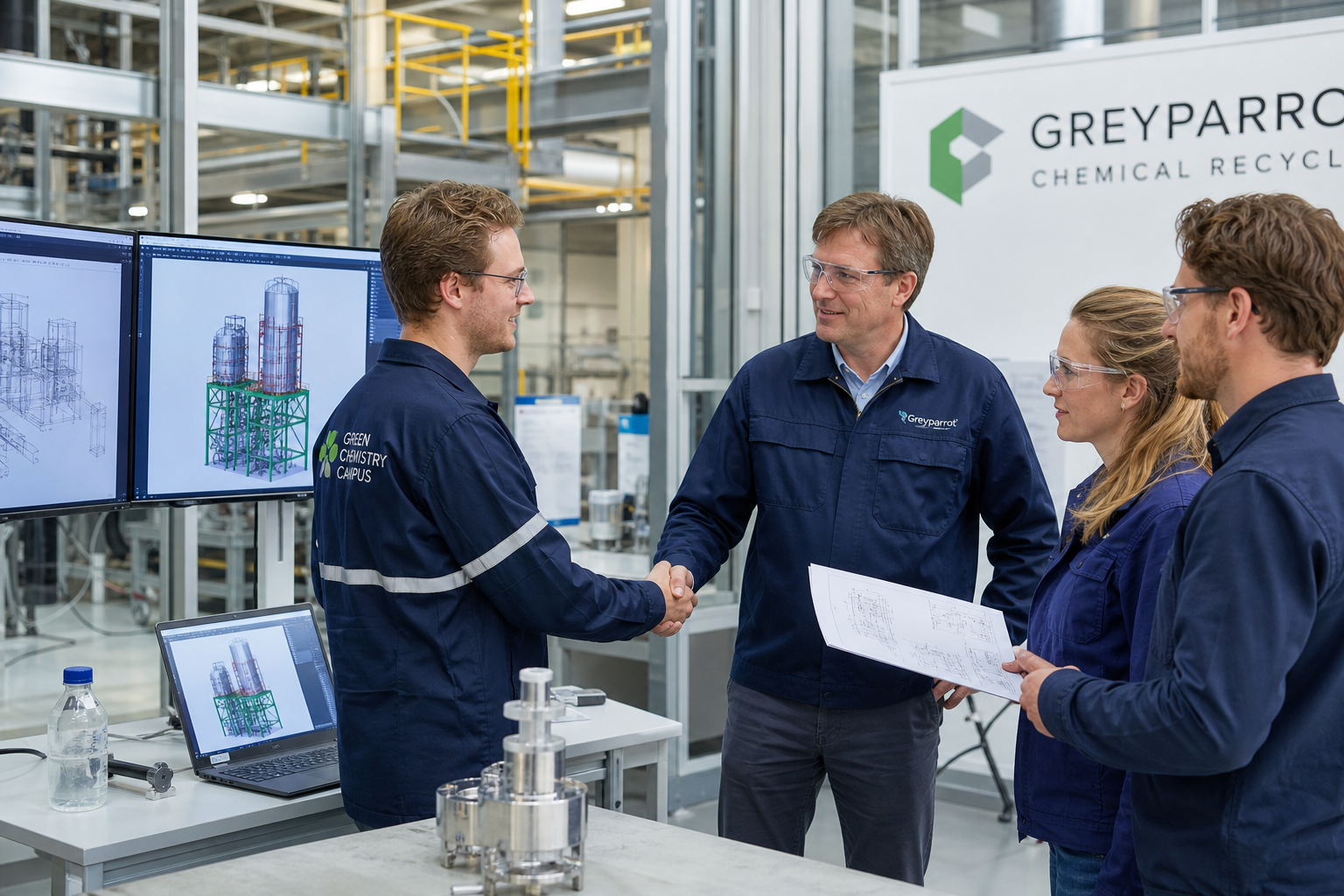 BlueAlp Selected as Pyrolysis Technology Partner for BioBTX Circular Aromatics Plant in Delfzijl