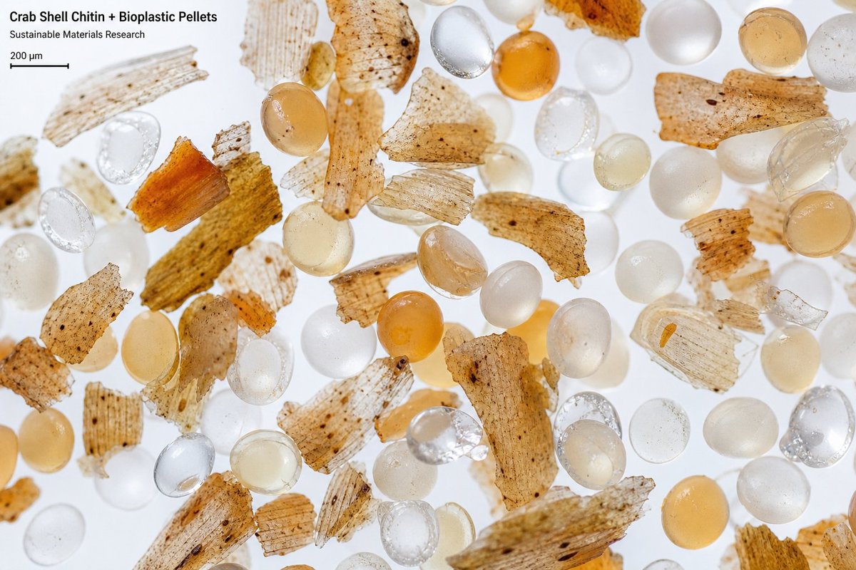Crab Shell Waste Discovered to Control Bioplastic Degradation at Sea