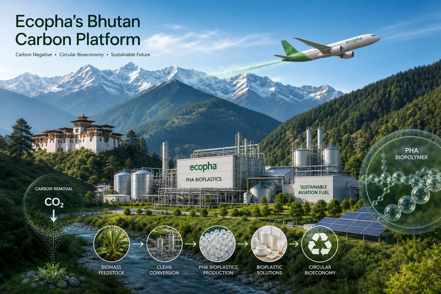 Ecopha Unveils Bhutan Carbon Platform: A Carbon-Negative Circular Bioeconomy Model