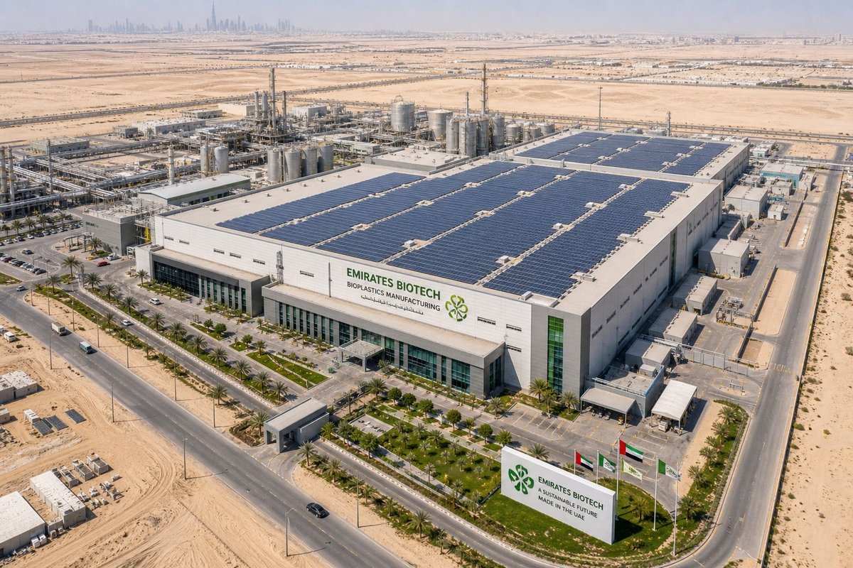 Emirates Biotech Advances World's Largest Bioplastics Facility with Sulzer Partnership